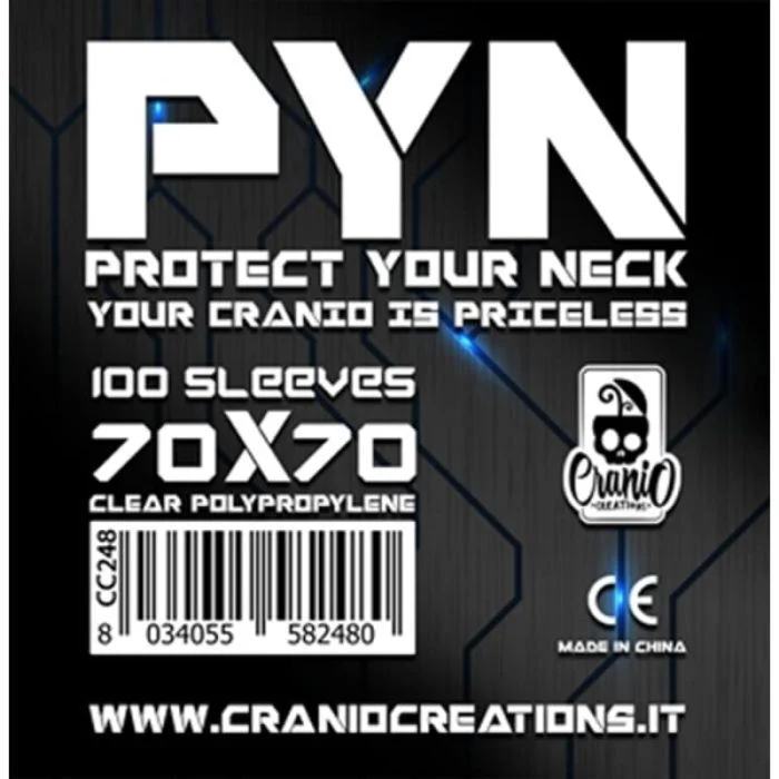 100 Bustine Protettive PYN (70 x 70)