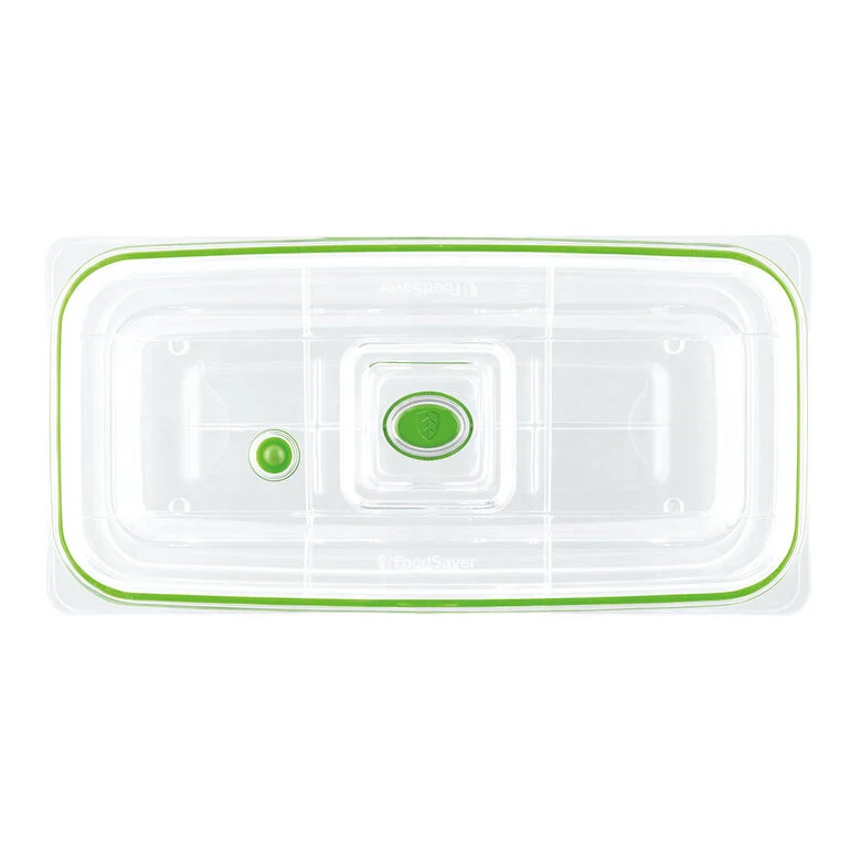 FoodSaver FFC010X-01 recipiente per cibo Rettangolare Scatola 2,3 L Verde, Trasparente 1 pz