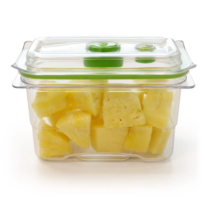 FoodSaver FFC002X recipiente per cibo Rettangolare Scatola 0,47 L Verde, Trasparente 1 pz