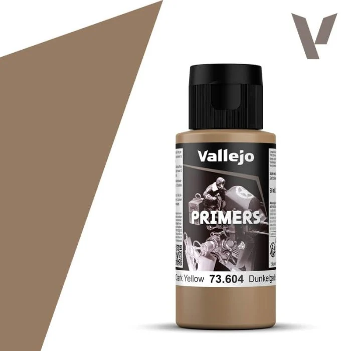 Vallejo Primer Color German Dark Yellow 60 ml