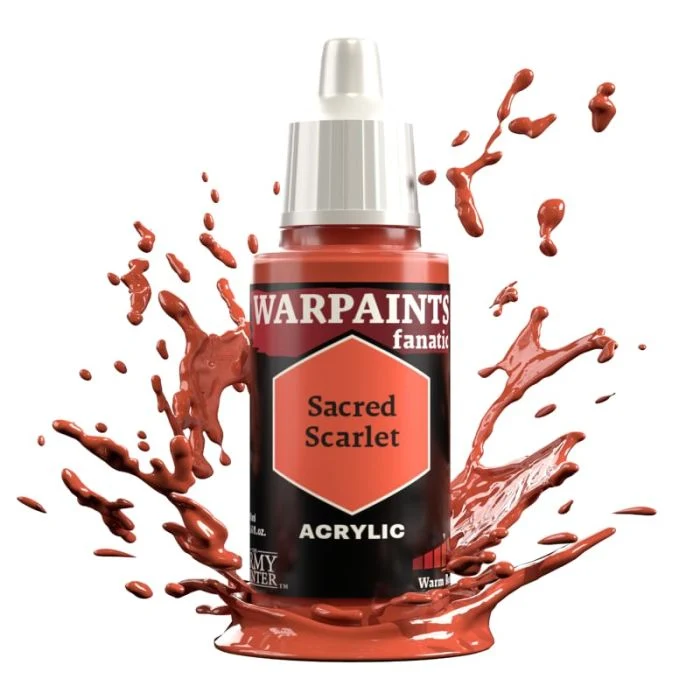 Warpaints Fanatic Acrylics - Sacred Scarlet