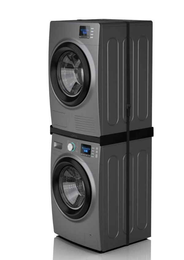 Meliconi Torre Noir Kit di sovrapposizione lavatrice asciugatrice
