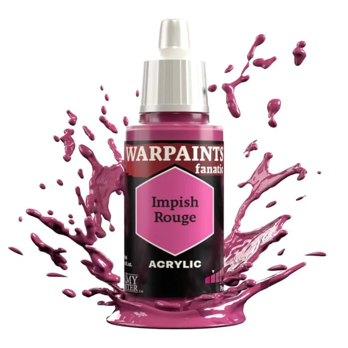 Warpaints Fanatic Acrylics - Impish Rouge
