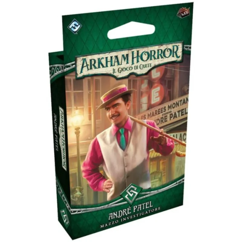 Arkham Horror LCG - André Patel - Mazzo Investigatore