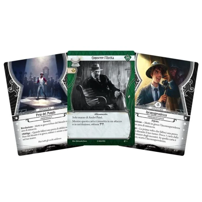 Arkham Horror LCG - André Patel - Mazzo Investigatore