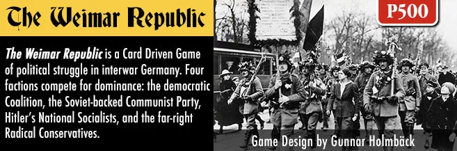 The Weimar Republic - Political Struggle in Germany, 1919-1933