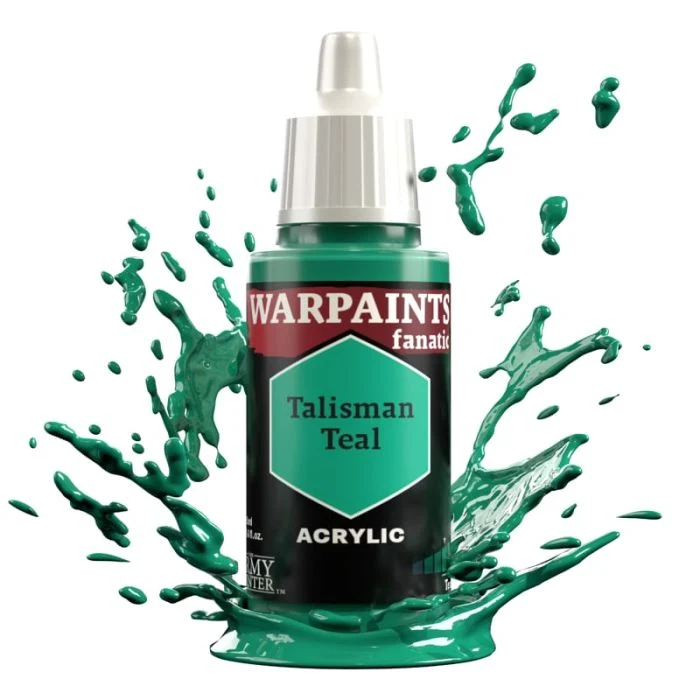 Warpaints Fanatic Acrylics - Talisman Teal