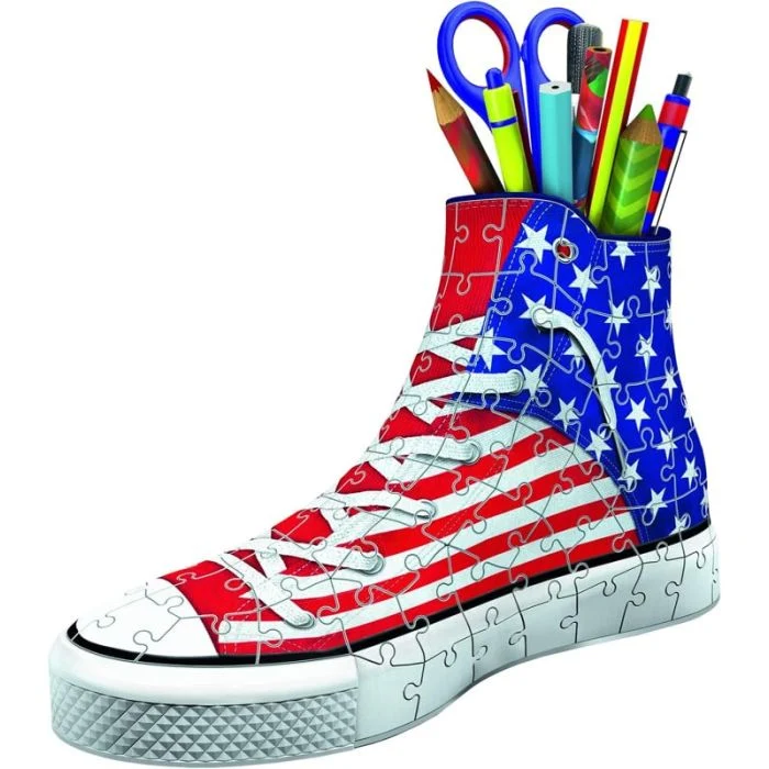 Puzzle 3D Sneaker Flag Edition - 112 Pezzi
