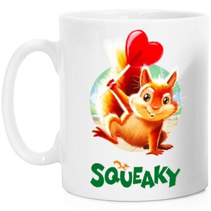 Fluffy Animals - Squeaky - Tazza da Colazione